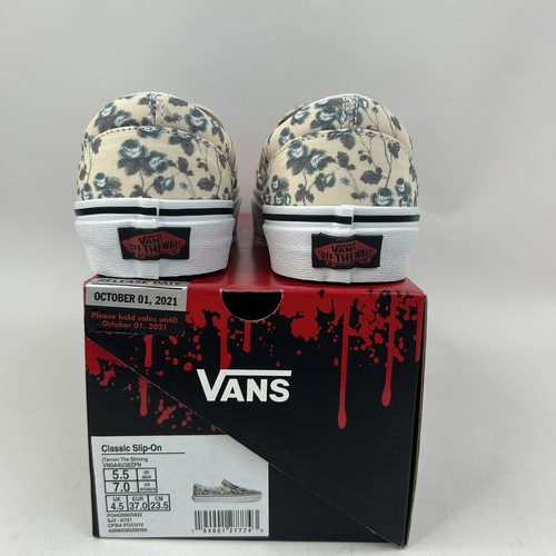 Vans x House Of Terror Classic Slip-On “The Shining” Men’s 5.5/Women’s 7 New - Picture 3 of 5