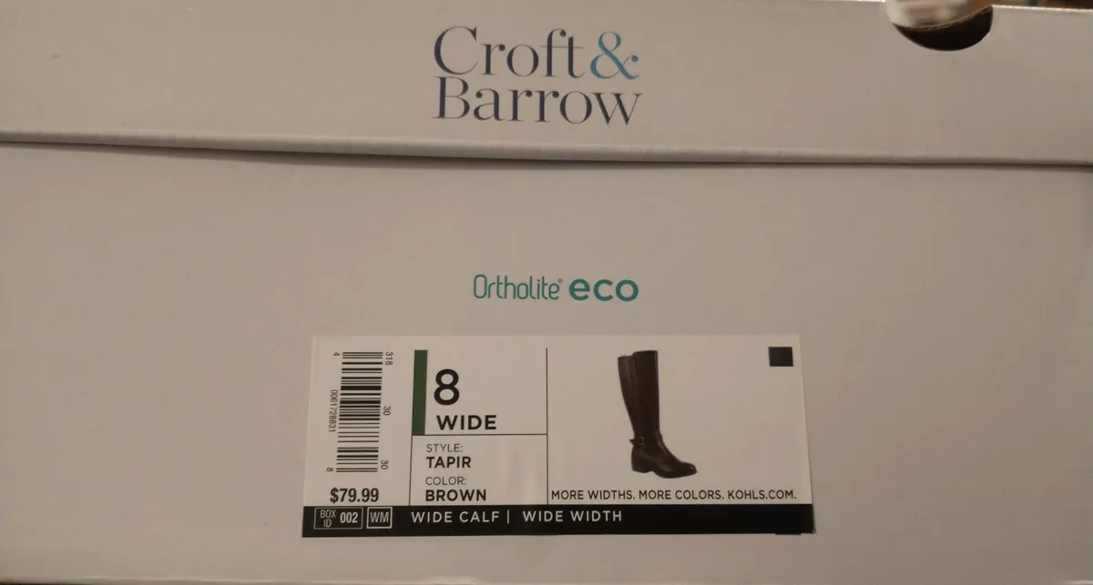 Kohls extra wide calf boots cheap