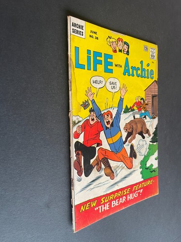 Life with Archie #38 - Cover pencils by Samm Schwartz (Archie, 1965) G/VG - Picture 2 of 3