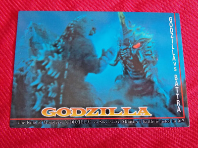 1995 AMADA BATTRA VS GODZILLA JAPAN Trading Card #59 JAPANESE Kaiju   UK