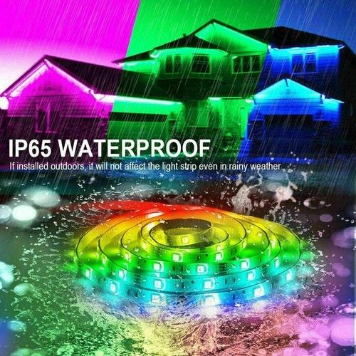 65 ft Led Strip Lights RGB Led Room Lights 5050 Waterproof Led Tape Lights kit - Picture 2 of 16