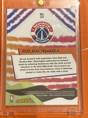 🏀🇺🇸Rui Hachimura NBA Hoops WE GOT NEXT Insert Wizards Future