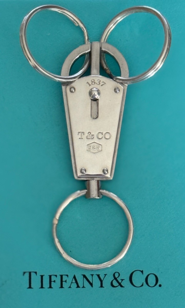 Tiffany & Co. キーリング 925 Tiffany & Co. 1837 Valet Keyring Sterling Silver 925 | eBay
