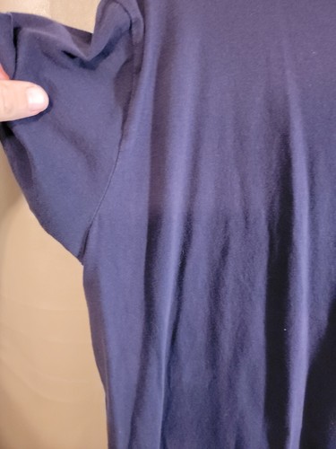 Camiseta Armani Jeans para Mujer XXL Azul Marino Cuello en V Mangas Cortas... Envío Rápido - Imagen 11 de 12
