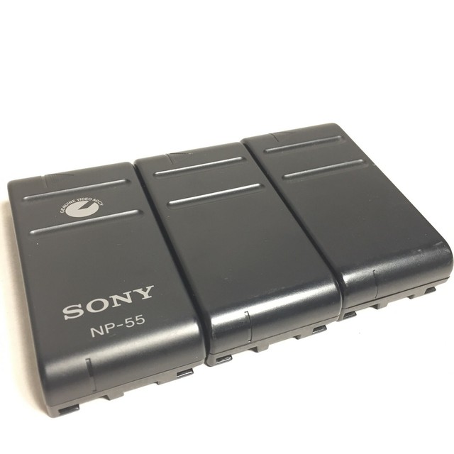 Genuine SONY NP55 6V 1000mAh Rechargeable Battery Pack. eBay