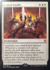 Legion Loyalty 031/361 MTG NM Commander Legends: Battle For Baldur's Gate Series