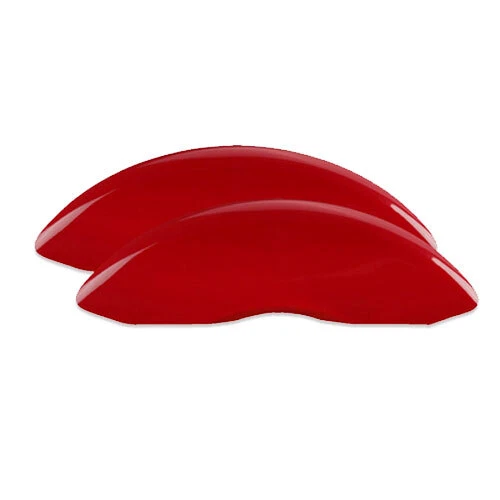 Cubierta de pinza de freno MGP roja delantera trasera Mercedes Benz CL500 S430 S500 2000-2002 Foto 2 de 4