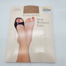 Berkshire Hose Without Toes Natural Tan Size 4