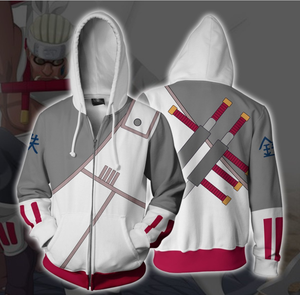 naruto zip up jacket