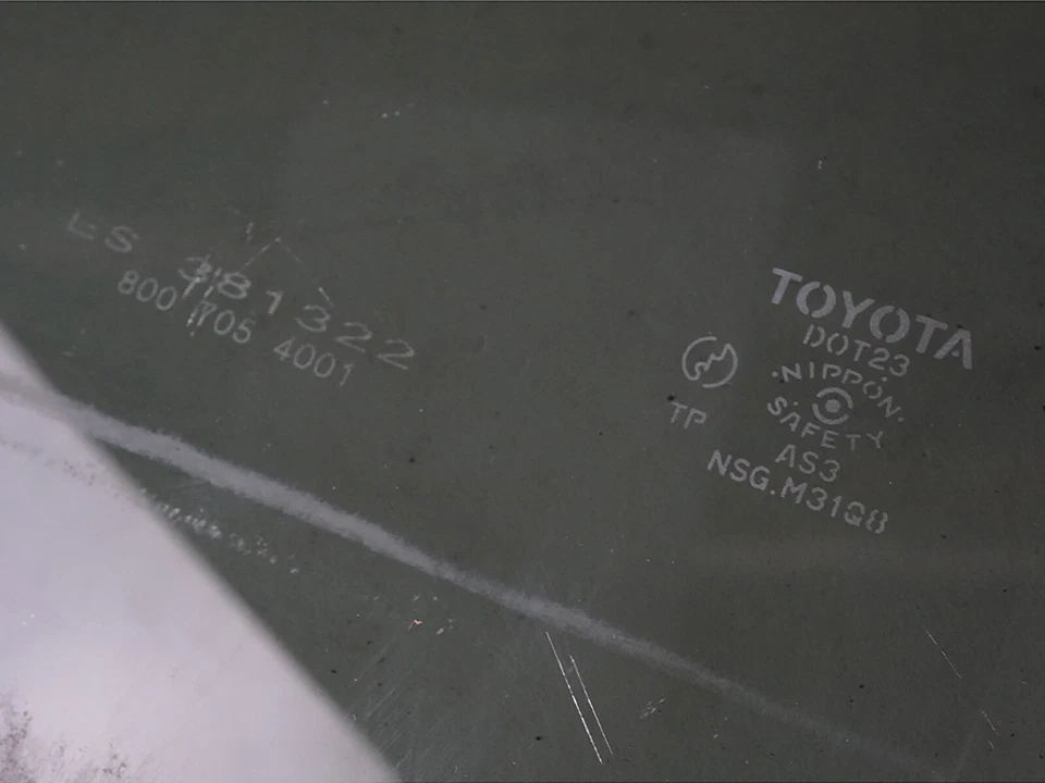 2004 - 2006 Scion Xb Window Glass Door Tinted Left Lh Driver Rear Side Oem - Изображение 4 из 4