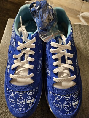 Saucony X Babochka Jazz Original Blue Suede S70151-1 Men\'s Sizes 9 & 11 US NEW Saucony X Babochka Jazz Original Blue Suede Sz 11 S70151-1  main image 2