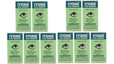 10 X Itone Eye Drop 10ML Reduce Swollen Eyelid Bumps & Healthy Vision & Eye Care