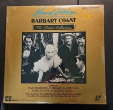 Barbary Coast Laserdisc Laser Disc SEALED Embassy Walter Brennan NO BARCODE