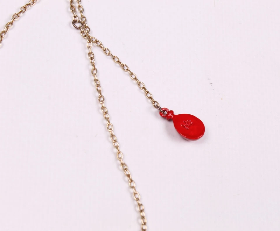 Ожерелья фламинго Les Nereides N2 с красными балунами длина 23 дюйма - Изображение 3 из 4