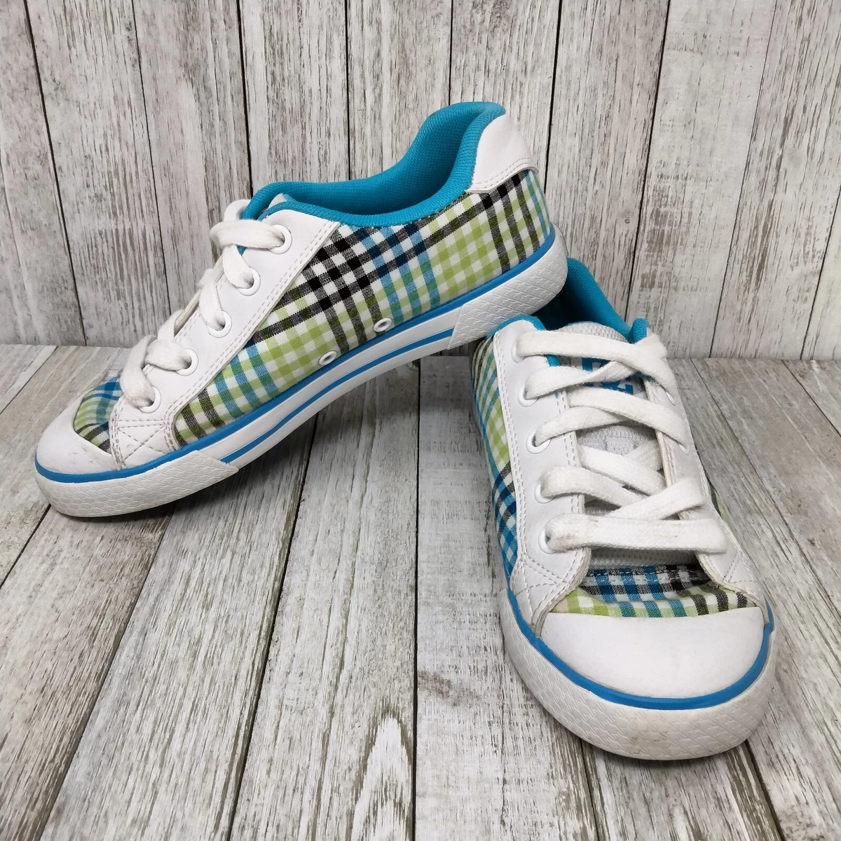 Plaid dc shoes store