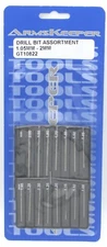 Armskeeper GT10822 Drill Bit Assortment 1.05mm-2mm (Tools) For Hobby Pin Vice 