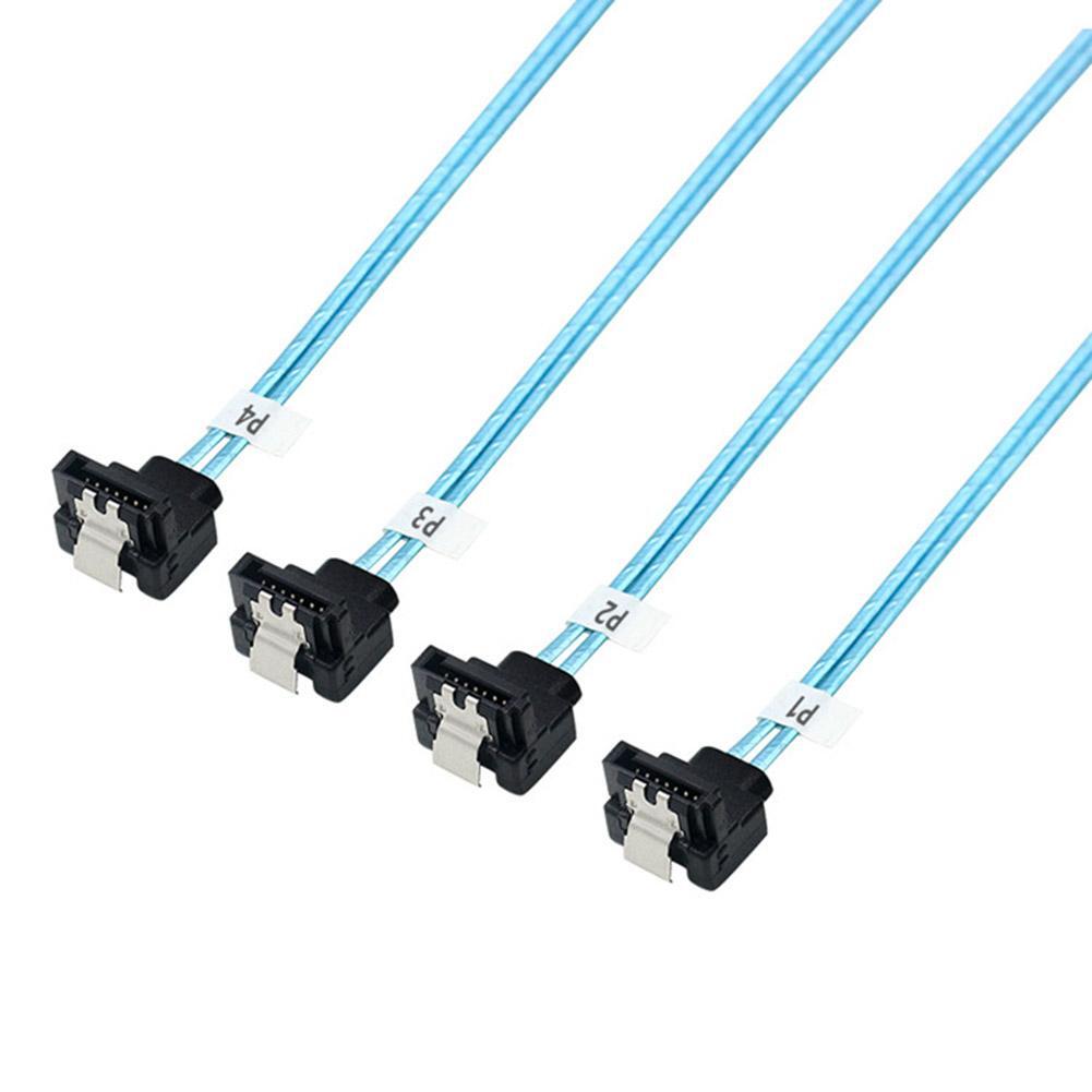 7P SATA 3.0 Mini SAS Cable 6Gbps 4 SATA to 4 SATA Data Cable for SSD (0.5m) eBay