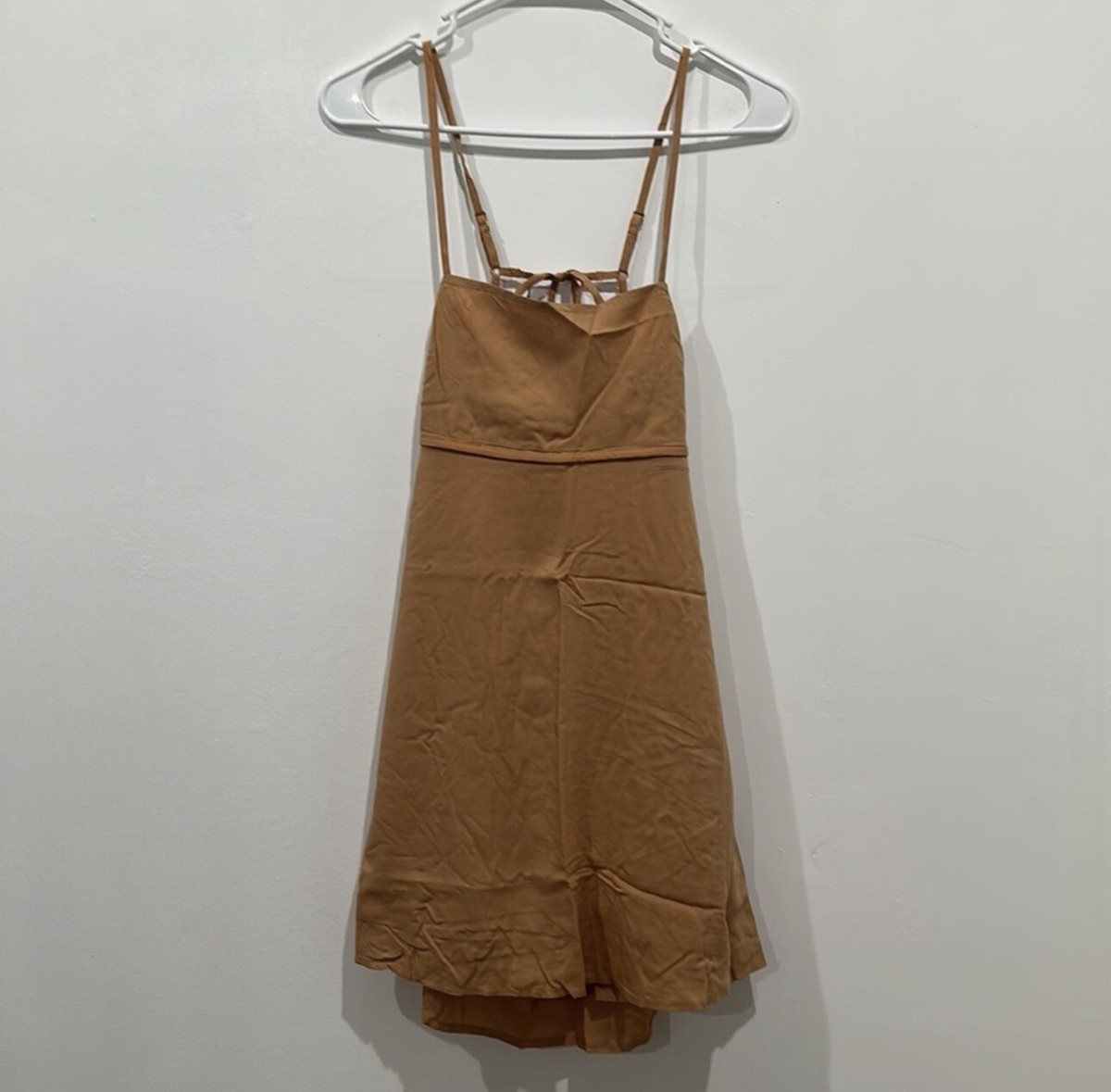 american eagle silk dress Aerie Satin Midi Dress