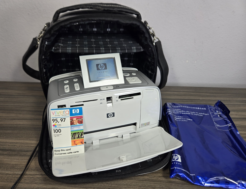 HP Photosmart 385 GoGo Digital Photo Inkjet Printer Q6387AL WORKS! - Photo 3/13