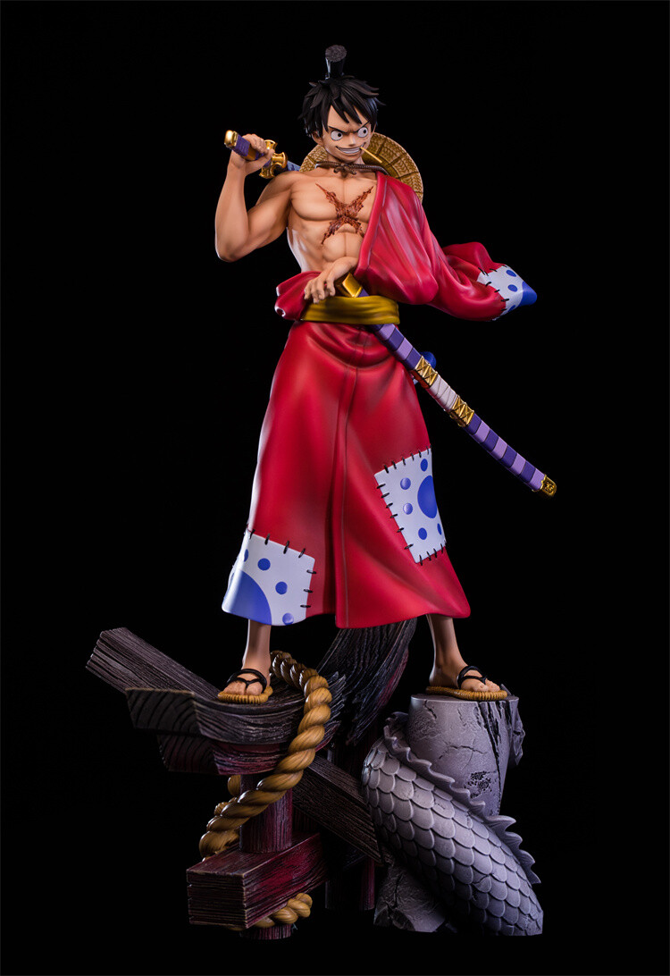 MH Studio One Piece 1/6(1/4) Monkey Luffy GK Resin Painted