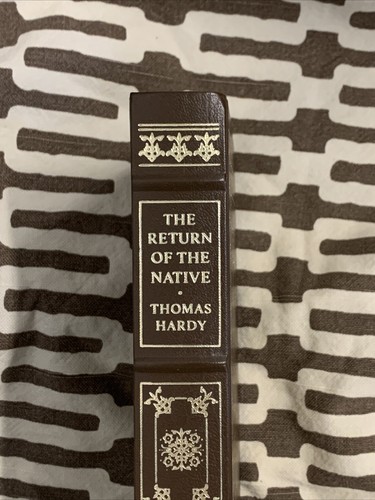 THE RETURN OF THE NATIVE by Thomas Hardy 1980 Hardcover Franklin Library - Imagen 2 de 5