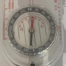 Map Compass Hiking Camping Backpacking Emergency Outdoor Urban Survival Gear