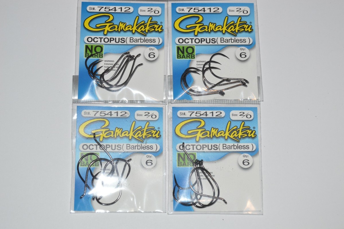 6 0 barbless fishing hooks TOGATTA ML521 Premium Hook (25 pack) As a result Owner California Legal Salmon Circle