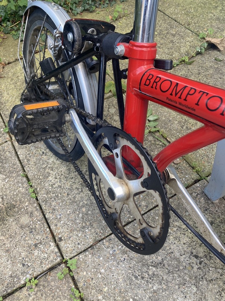 Brompton Folding Bike 3 Speed No Reserve Auction eBay