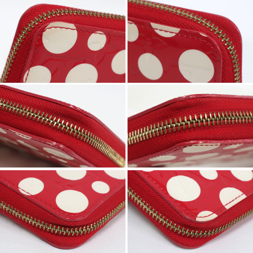 Louis Vuitton Zippy Wallet M91572 Dot Infinity/Rouge | eBay