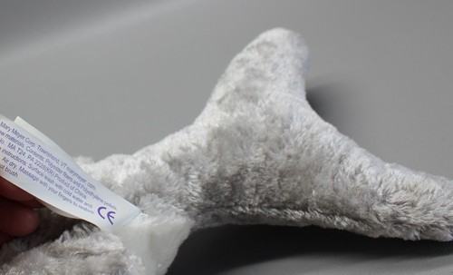 Rare Vintage 2000 Mary Meyer Flip Flops Plush Stuffed Animal Shark HTF - Picture 10 of 14