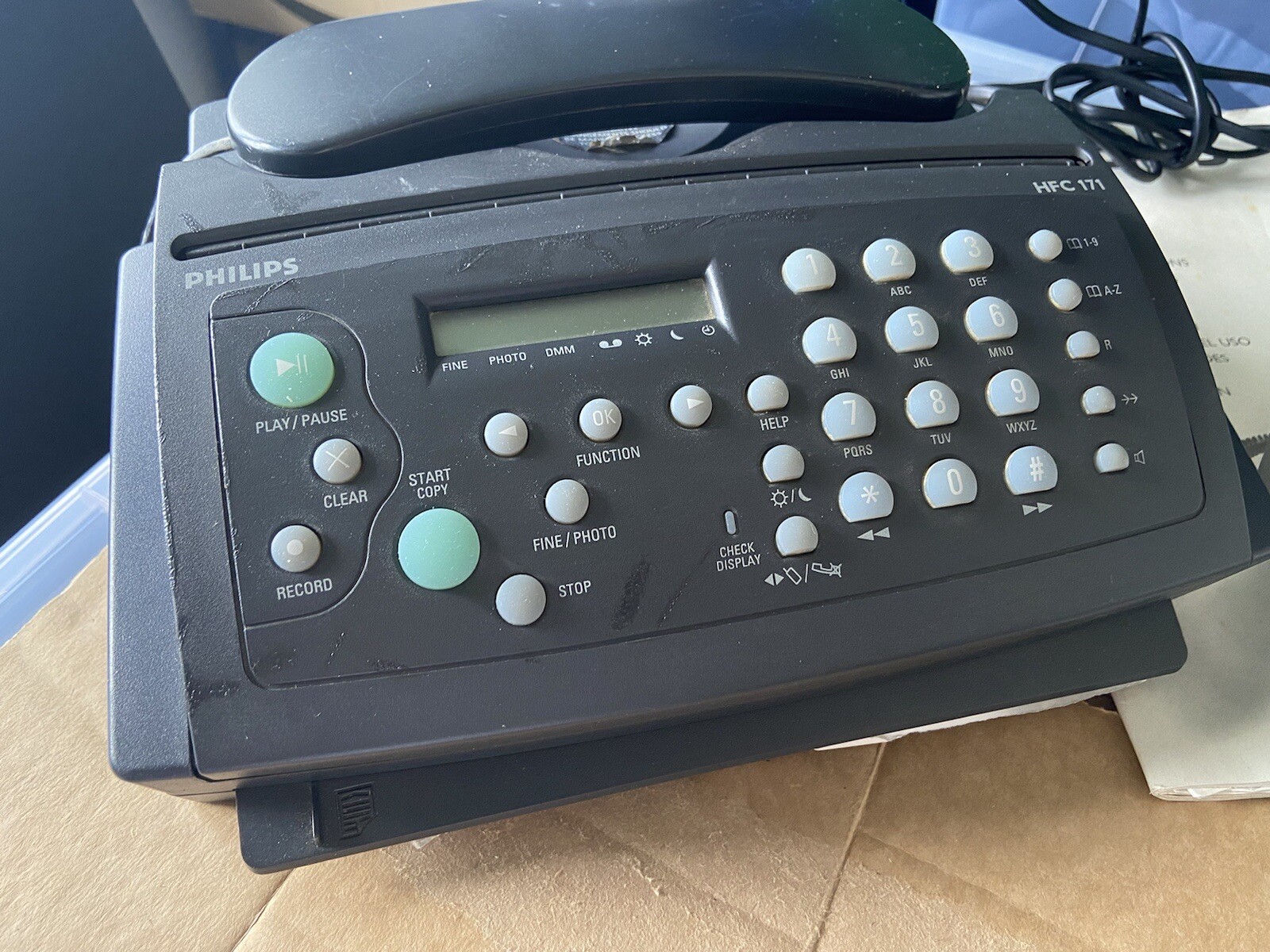 PHILIPS HFC 171/05 Combination Telephone Fax Machine with Answering