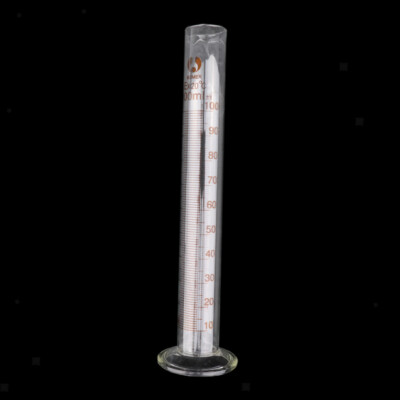 Glasbecher Messung Messlabor Wissenschaftlicher Zylinder 100ml Laborglas