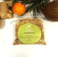 Ginger Root Peeled Cut Dried Cook High A Grade Quality