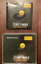 Rand McNALLY Street Finder Deluxe Travel Navigation Software Magellan GPS 2002