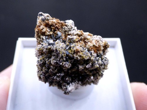 FDMINERALS: YUANFULIÍTE, CALCITE, HEMATITE and DIOPSIDE - Spain - er1109 - Picture 2 of 16