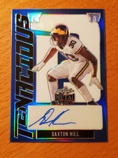 2022 Leaf Metal Tenacious D Prismatic Blue Daxton Hill Michigan Auto #'d 20/30