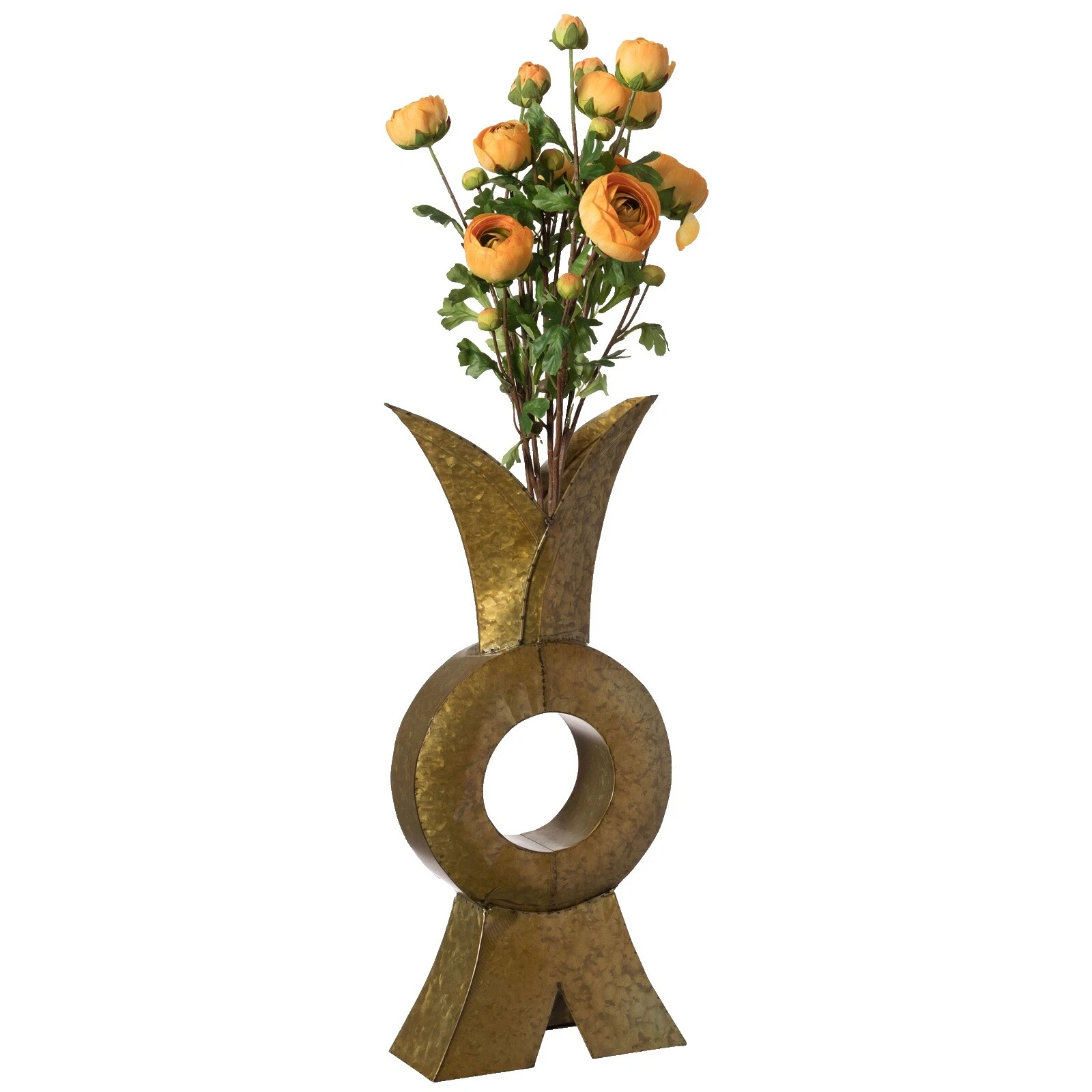 Brass Floor Vase Vases