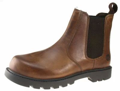 Oaktrak Chelsea Boots hellbraun Knöchel zum Überziehen Herren Leder Outdoor