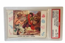 Cardo Trading Card 1958 Pirates graded Leaf Guild PSA 8 Captain William Kidd P4