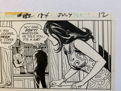 Original Comic Art YOUNG ROMANCE #184, page 10, WIN MORTIMER art - Picture 4 of 9