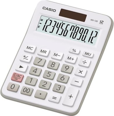 Neu Casio MX-12 Tischrechner 12-stellige Anzeige kostenloser Versand UK