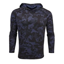 GREYSON KENNEBEC CAMO SPORT HOODIE MALTESE BLUE