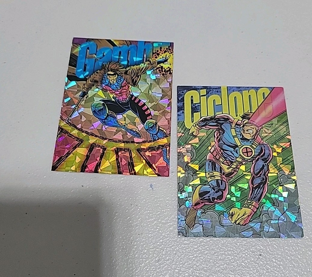 1994 FLEER MARVEL UNIVERSE PEPSI IN SPANISH FROM MEXICI 4 CARDS LOT 