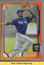 2015 Bowman Draft Orange 12/25 Eric Jenkins #165 READ 0c6