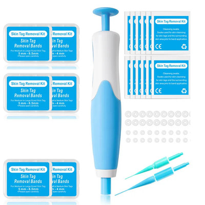 2-IN-1 Auto Skin Tag Removal Tool Kit Painless Skin Label Mole Acne Wart Removal