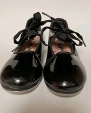 capezio tele tone tap shoes Black 2M