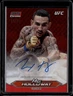 2025 Topps Stadium Club Chrome UFC Max Holloway #CAS-MHY Red Parallel Auto12/50