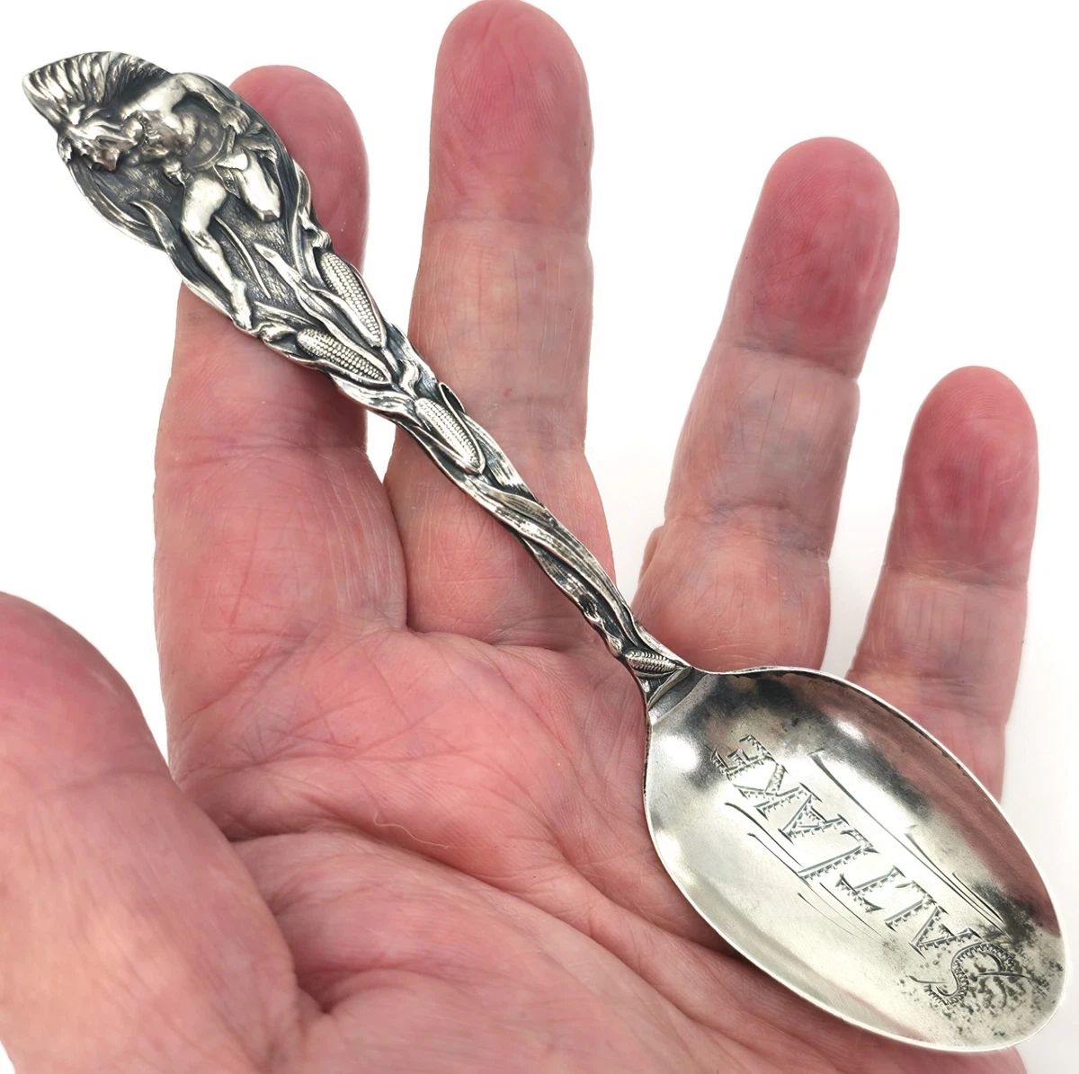 25+ 1900-1940 Antique US Sterling Silver Souvenir Spoons for sale