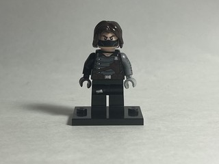 LEGO Marvel Superheroes Winter Soldier Minifig sh0181 Used