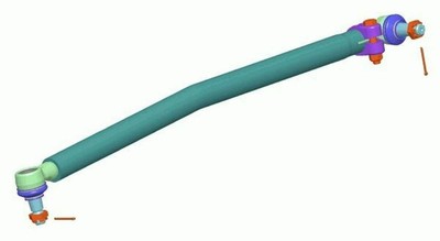 LEMFÖRDER Lenkstange Lenkschubstange 37324 01 Lenkstockhebel zur 1. VA 835mm